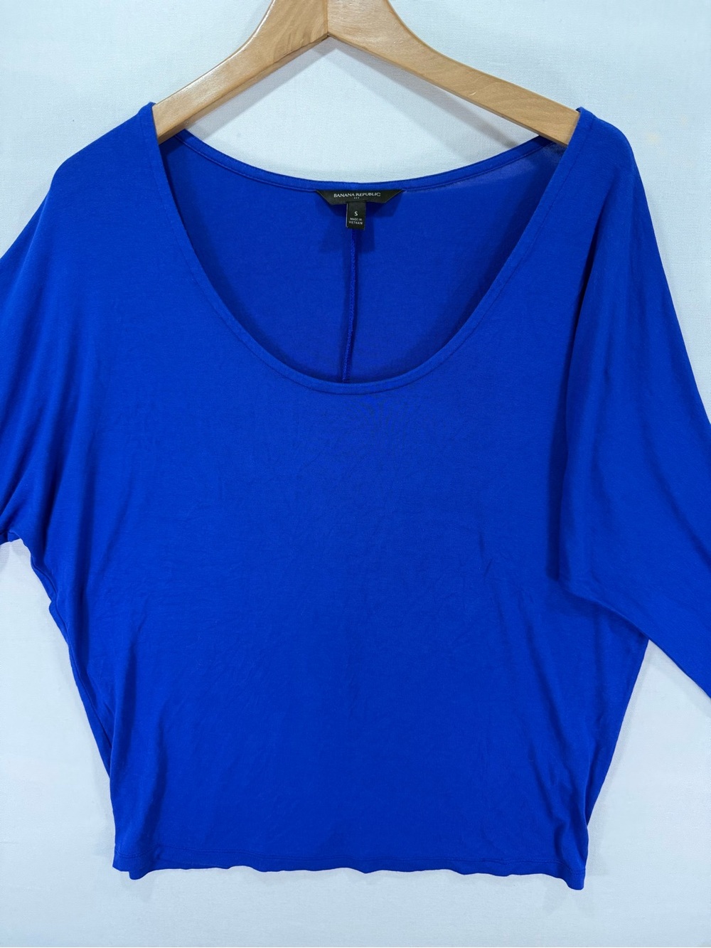 Banana Republic Blue Dolman Sleeve Tunic Size Small